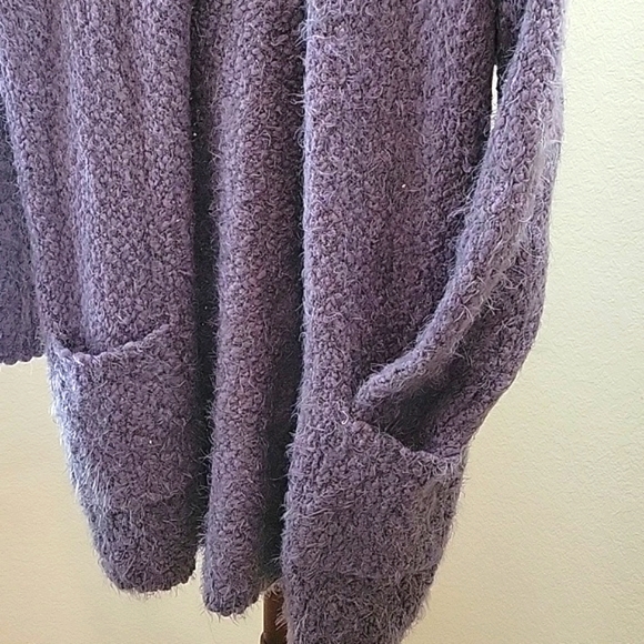 Purple Eyelash Sweater - Picture 3 of 8